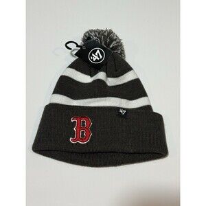 Boston Red Sox ’47 Brand Knit Pom Beanie – MLB Men’s OSFM – NWT